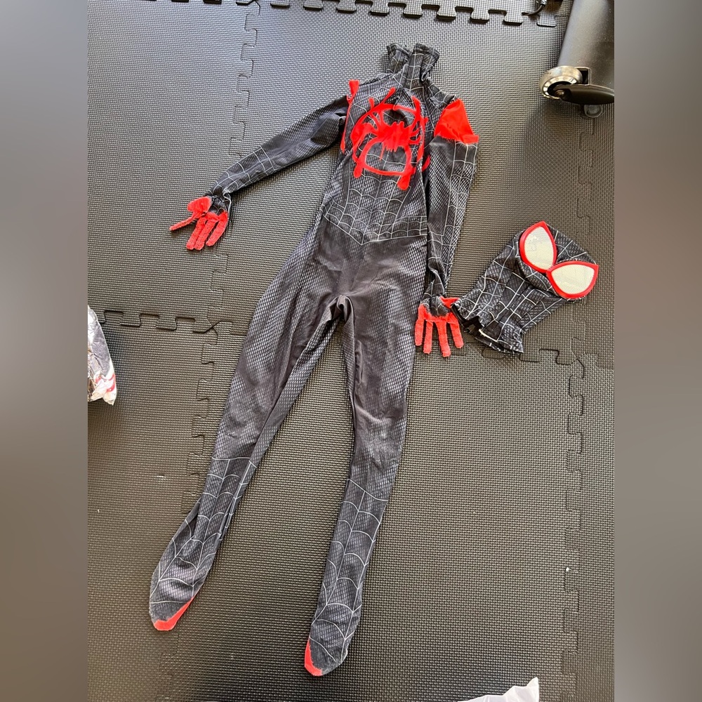 Miles Morales Red and Black costume